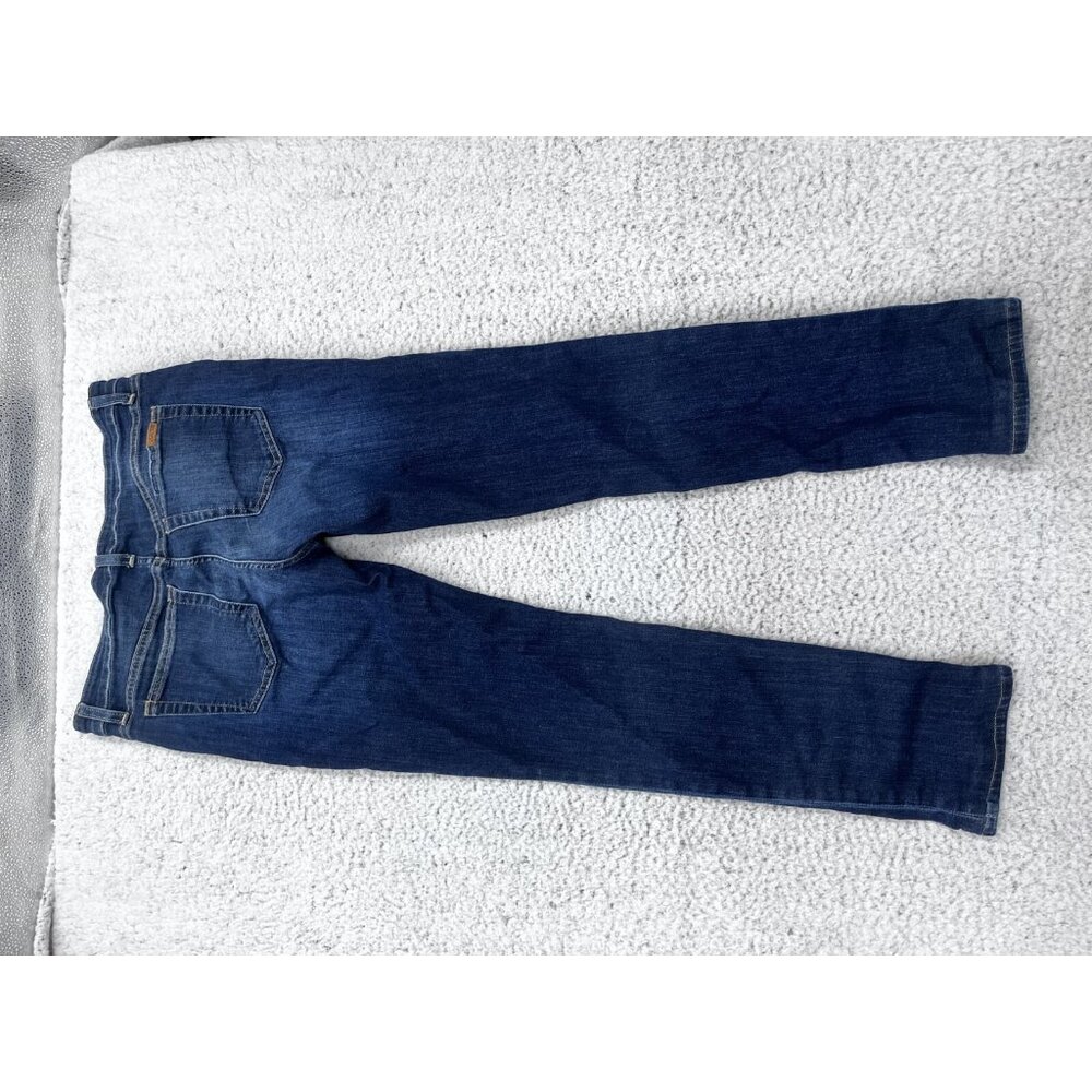 Women's Joe's Jeans Dark Wash Mid Rise Skinny Cotton Blend Denim Size 31 - Picture 9 of 10